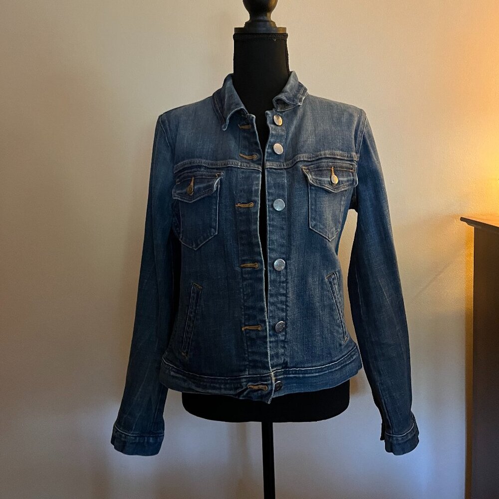 J.Crew Classic Button Up Denim Jacket